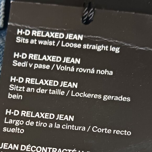 Harley Davidson Men's Jean size 42 X 32 Loose Straight Leg (Relaxed) - Picture 10 of 12